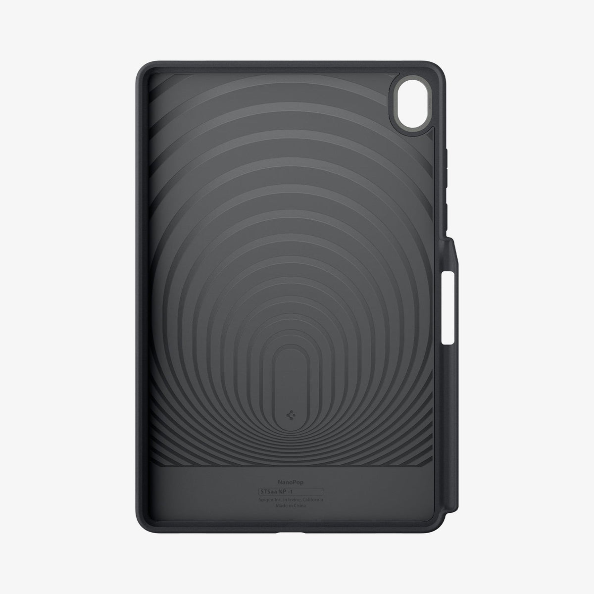 ACS10214 - Galaxy Tab S11 Nano Pop in Black Sesame showing the inside of case