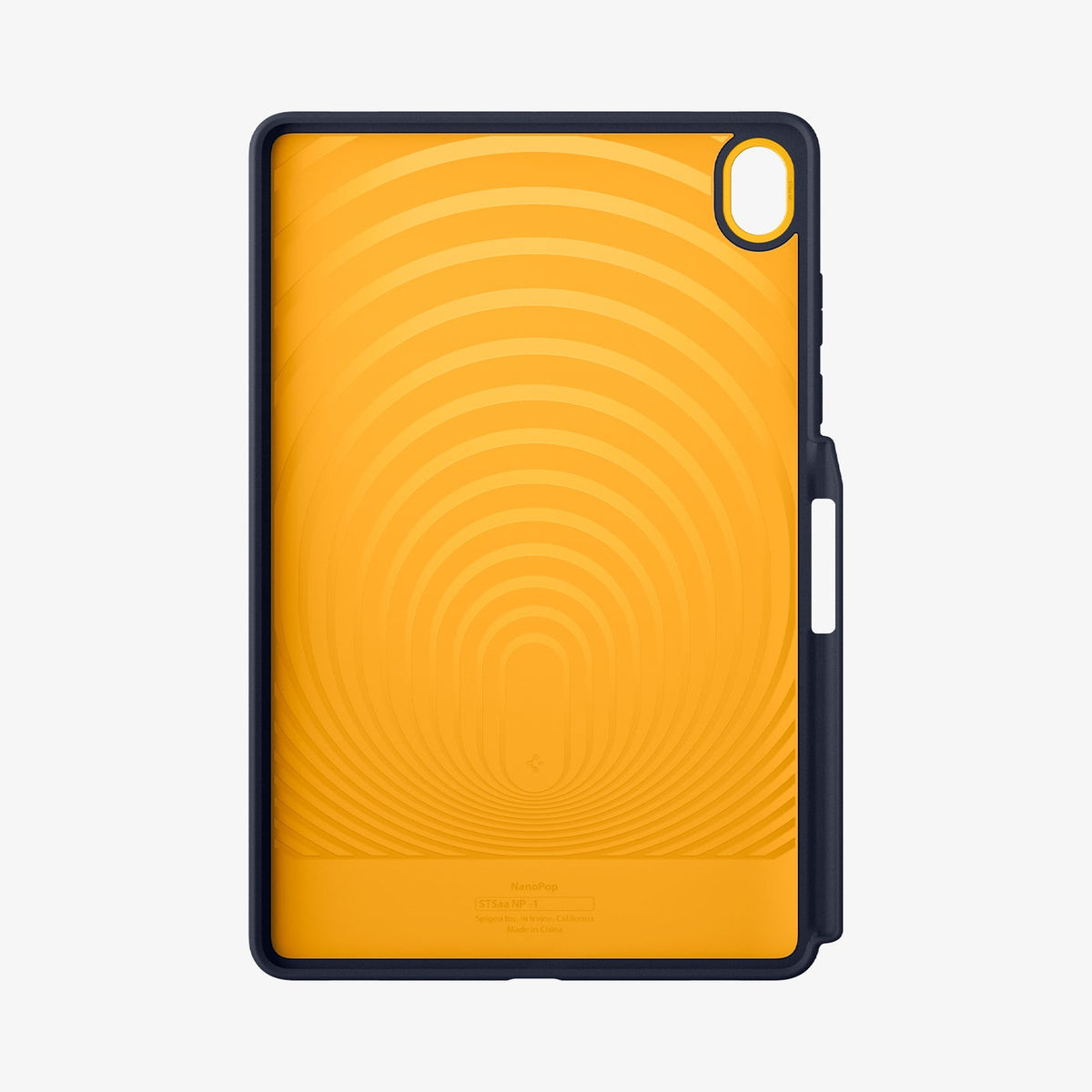 ACS10215 - Galaxy Tab S11 Nano Pop in Blueberry Navy showing the inside of case