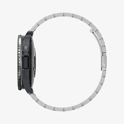 ACS07127 - Watch 6 Classic (47mm) Bezel Tune in Green showing the side