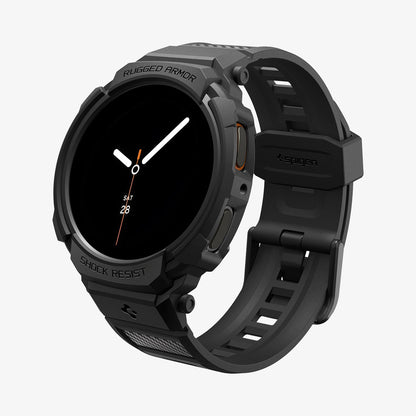 ACS10007 - Galaxy Watch 9 (44mm) Rugged Armor Pro showing the front and partial side