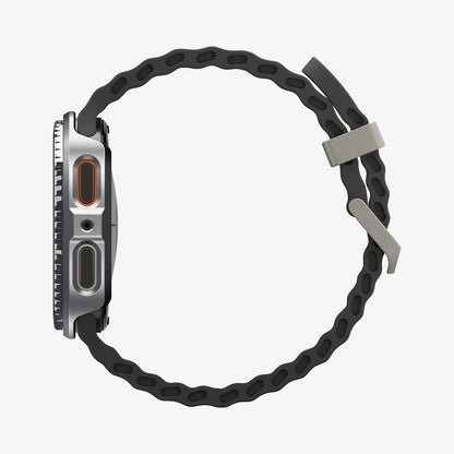 ACS10010 - Galaxy Watch 9 Bezel Tune Pro in black showing the side