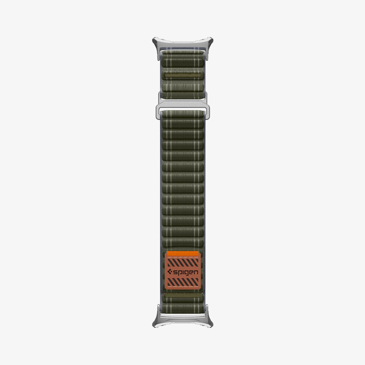 AMP10154 - Galaxy Watch 9 Series WBF0 in green showing the band laid out flat