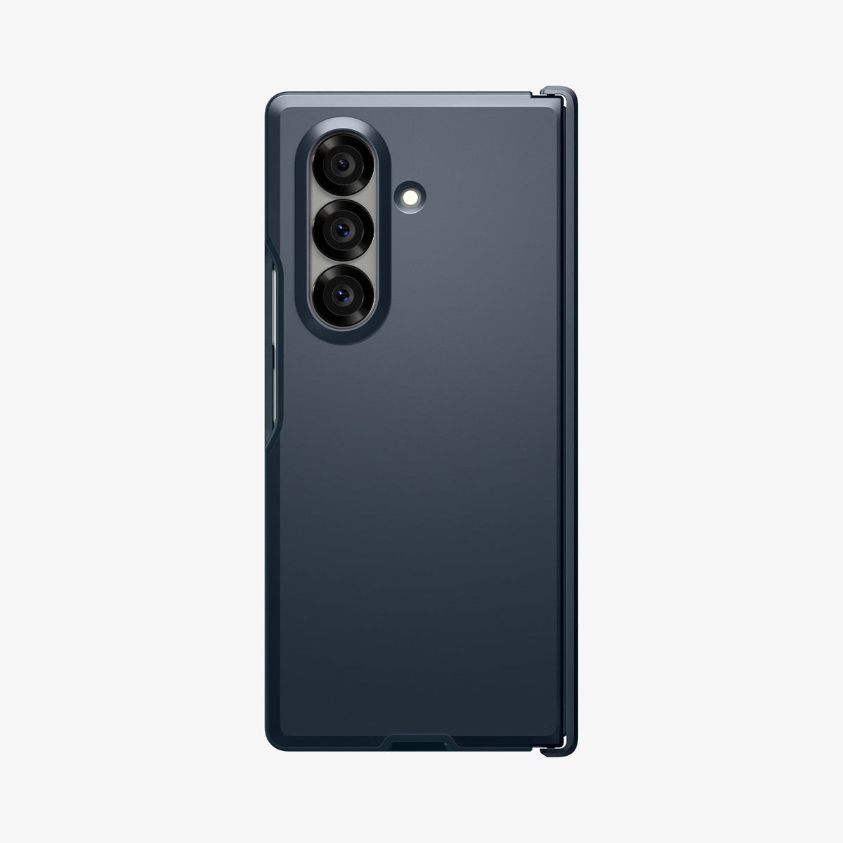 ACS09550 - Galaxy Z Fold 7 Tough Armor Pro (MagFit) in metal slate showing the back folded