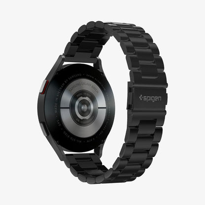 600WB24983 - Galaxy Watch Band (22mm) Modern Fit in black showing the back