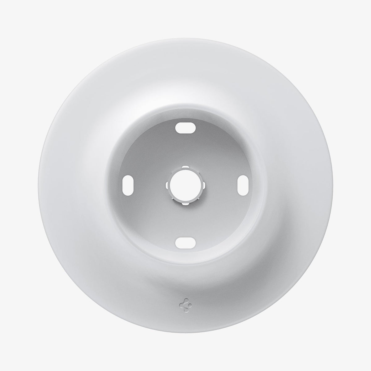 AHP09218 - Google Nest Learning Thermostat 4th Gen Wall Plate in Matte White showing the inner