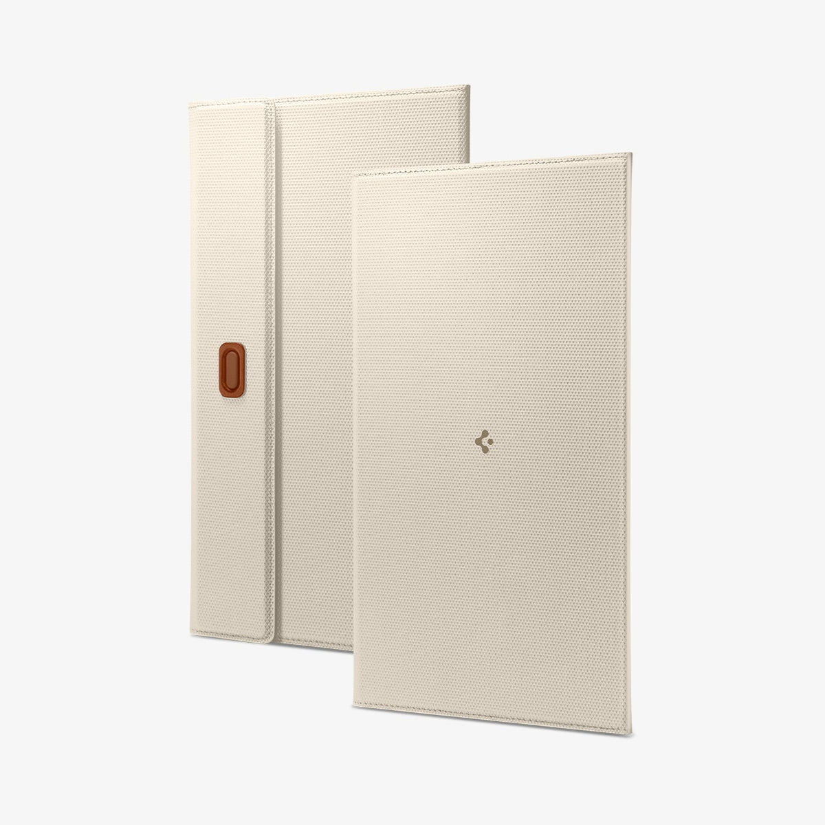 ACP08882 - Registration Card Holder | IC100 in Dune Beige showing the back and front of the card holder