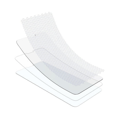 063GL25358 - iPhone 11 Pro Screen Protector GLAS.tR EZ Fit showing the layers of screen protector