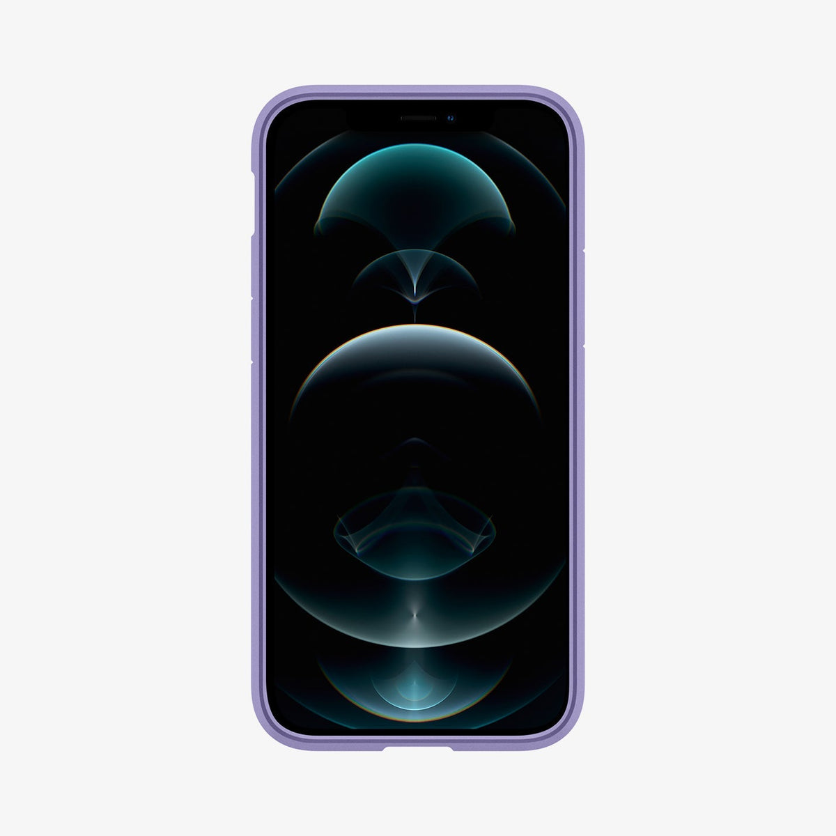ACS03109 - iPhone 12 / 12 Pro Case Ultra Hybrid in iris purple showing the front