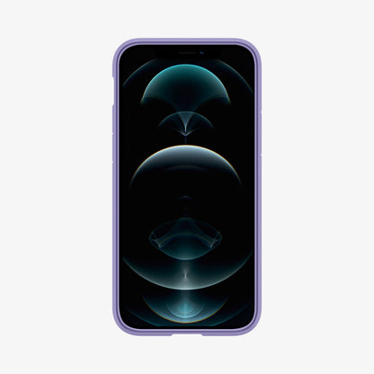 ACS03109 - iPhone 12 / 12 Pro Case Ultra Hybrid in iris purple showing the front