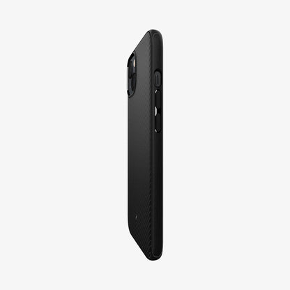 ACS03546 - iPhone 13 Case Mag Armor in black showing the side and partial back
