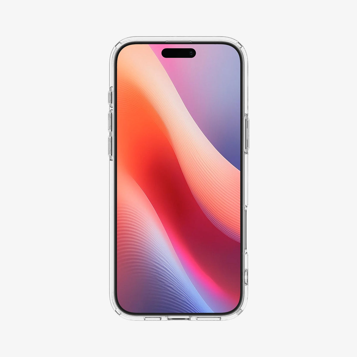 ACS08002 - iPhone 16 Pro Max Case Ultra Hybrid (MagFit) in Frost Clear showing the front