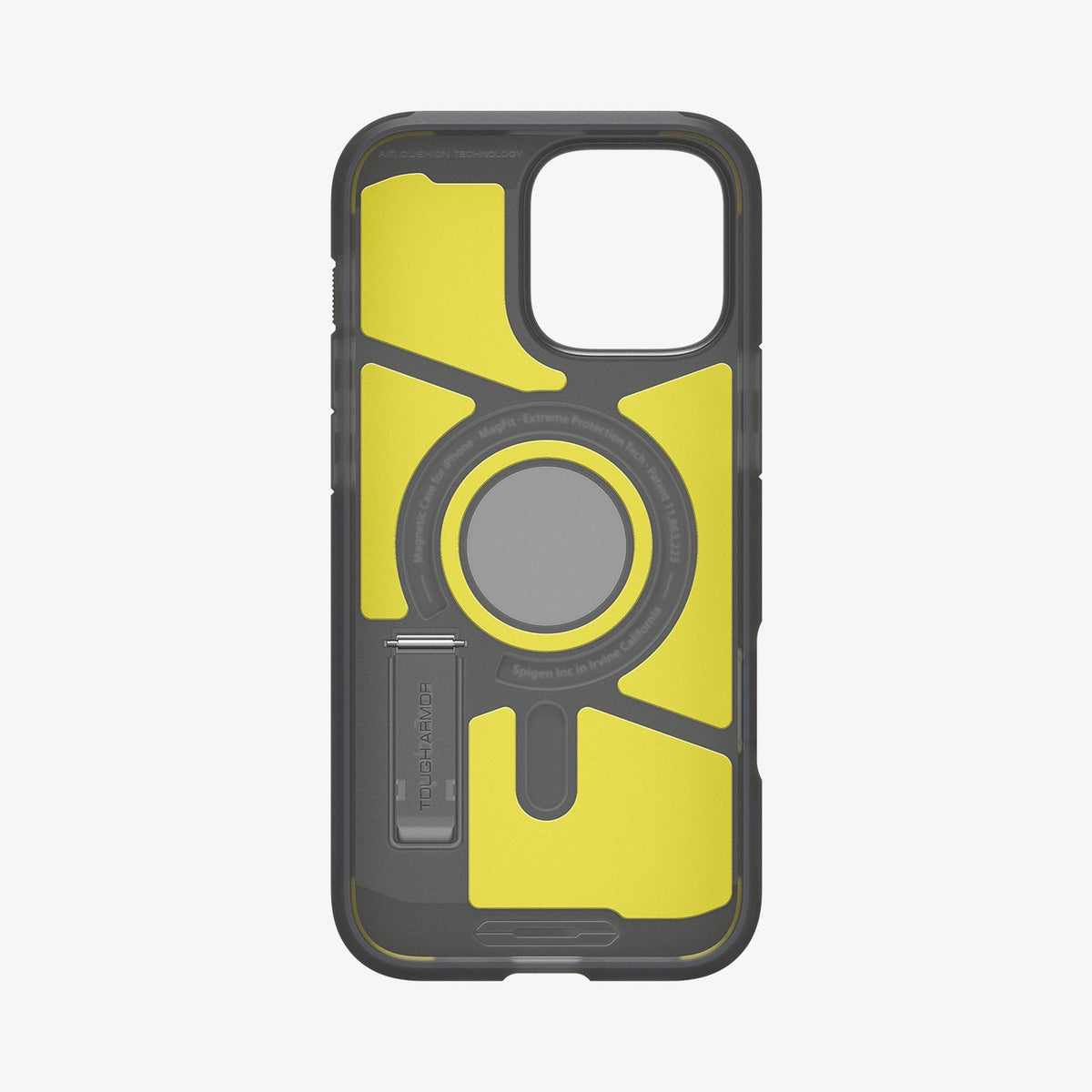 ACS09070 - iPhone 16 Pro Max Case Tough Armor T AI (MagFit) in Frost Black showing the inner