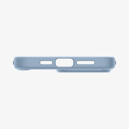 ACS06572 - iPhone 15 Pro Max Case Ultra Hybrid in sierra blue showing the bottom