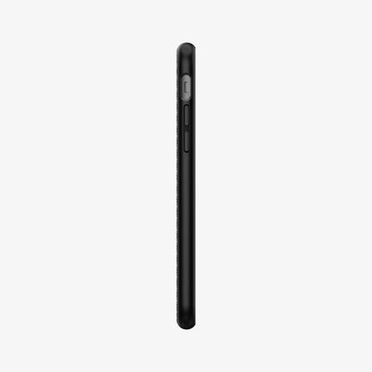 042CS20511 - iPhone 8 Series Liquid Air Case in Black showing the side