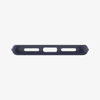 042CS21189 - iPhone 7 Case Liquid Air in midnight blue showing the bottom