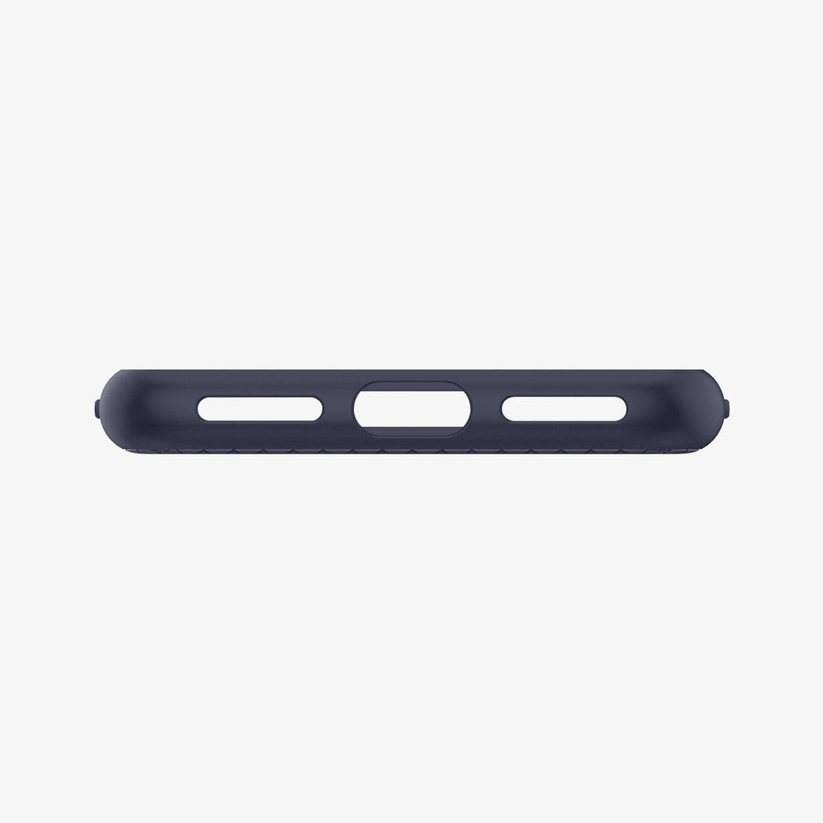 042CS21189 - iPhone 8 Series Liquid Air Case in Midnight Blue showing the bottom