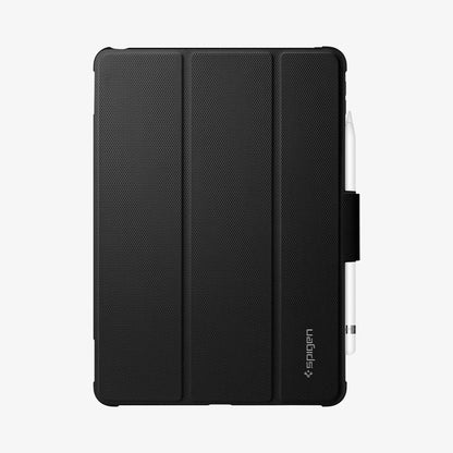 ACS01216 - iPad 10.2" Case Rugged Armor Pro in black showing the front