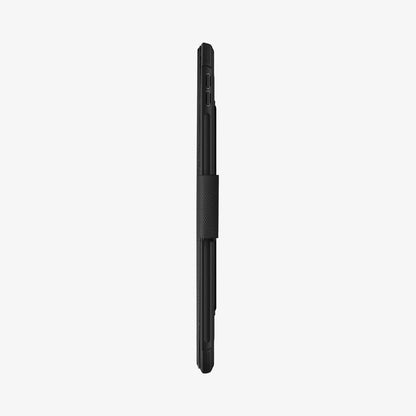 ACS01216 - iPad 10.2" Case Rugged Armor Pro in black showing the side with volume controls