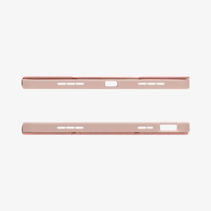 ACS05307 - iPad 10.9" Case Urban Fit in rose gold showing the top and bottom with precise cutouts
