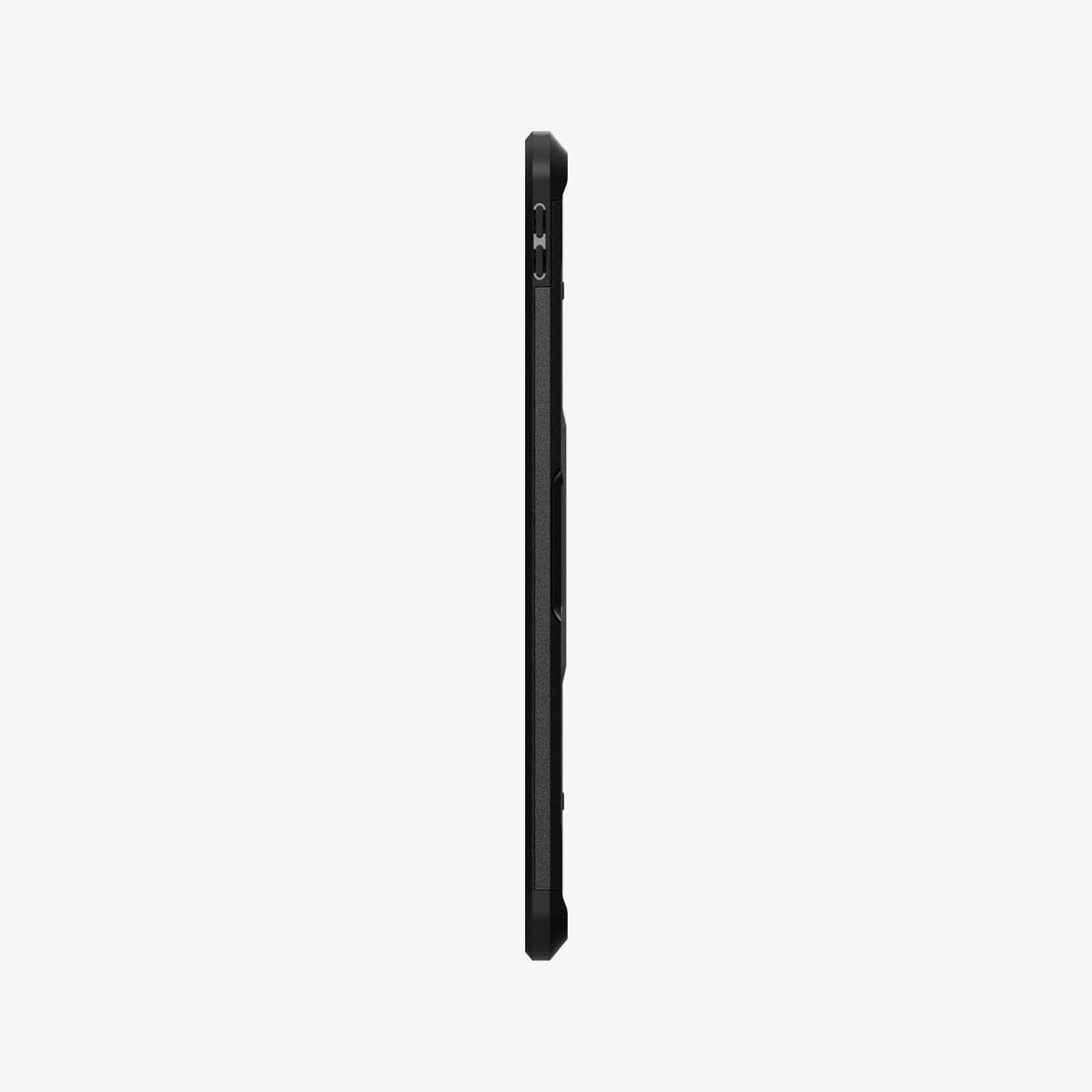 ACS02051 - iPad Air 10.9" (2022 / 2020) Case Tough Armor Pro in black showing the side with volume controls