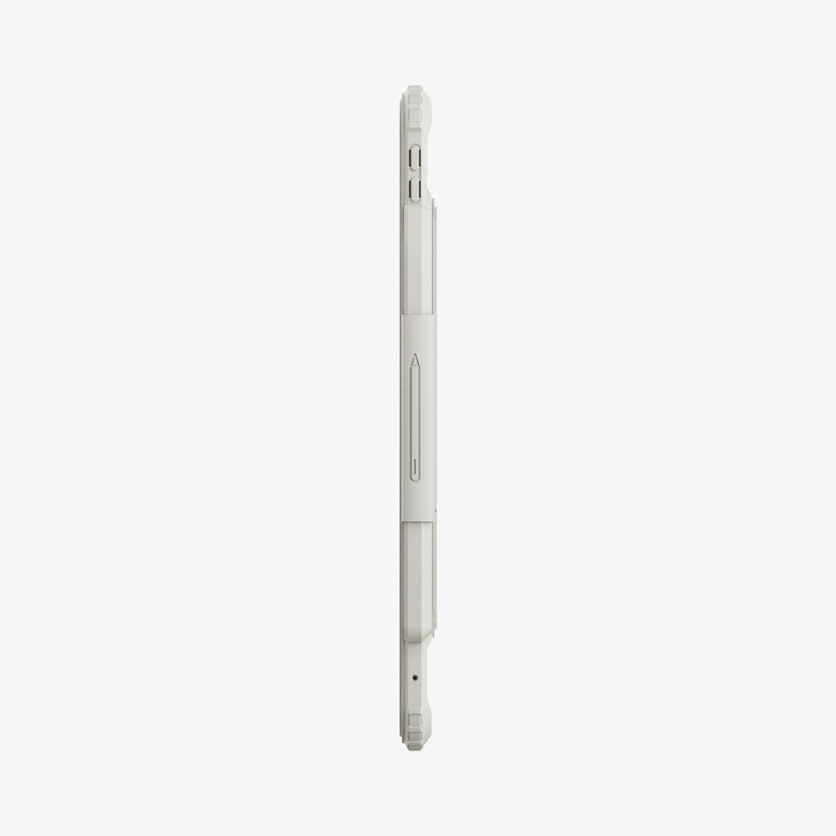 ACS07024 - iPad Pro 11-inch Case Air Skin Pro in Gray showing the side with side buttons