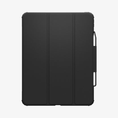 ACS07006 - iPad Pro 12.9-inch Case Ultra Hybrid Pro in Black showing the front with stylus pen attached