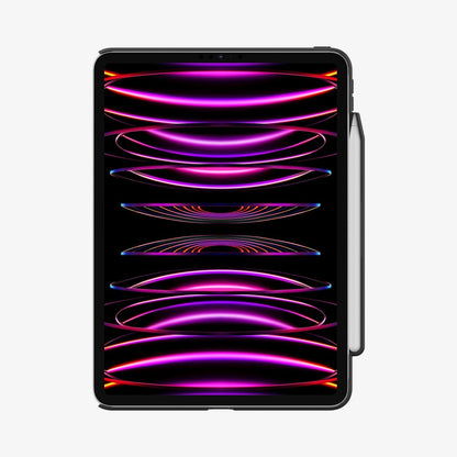 ACS05467 - iPad Pro 11" Case Thin Fit Pro in black showing the front