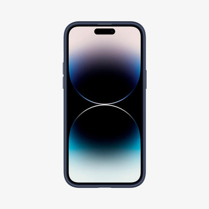 ACS04962 - iPhone 14 Pro Case Ultra Hybrid in navy blue showing the front