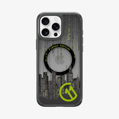 ACS09377 - iPhone 16 Pro Max Case c11 Series Flâneur Edition (MagFit) showing the back
