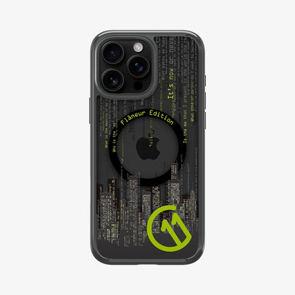 ACS09378 - iPhone 16 Pro Case c11 Series Flâneur Edition (MagFit) showing the back