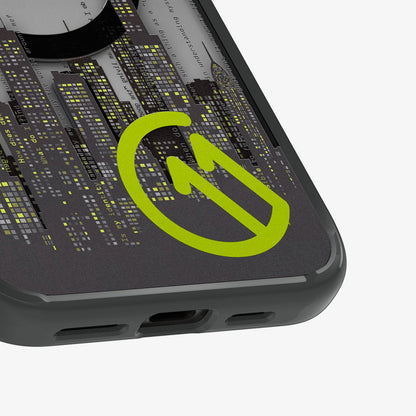 ACS09377 - iPhone 16 Pro Max Case c11 Series Flâneur Edition (MagFit) showing the partial back and bottom zoomed in