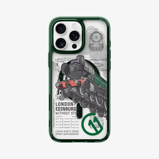 ACS09810 - iPhone 16 Pro Max Case c11 Series Scotsman Fir Edition (MagFit) in Scotsman Fir showing the back