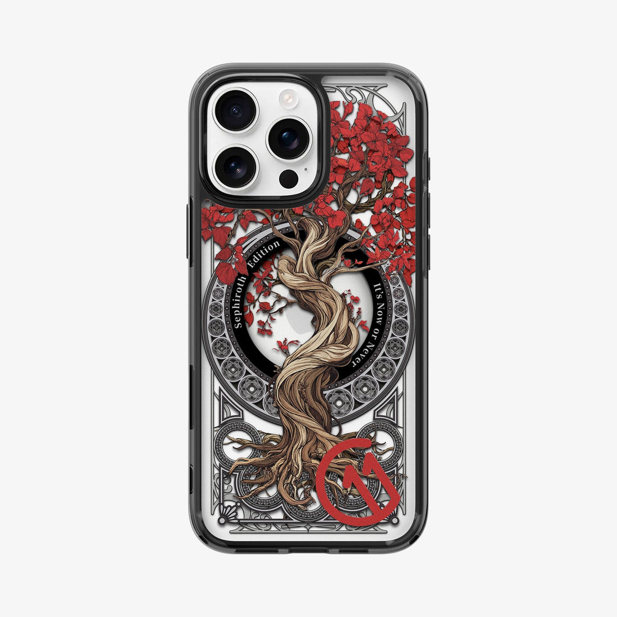ACS09758 - iPhone 16 Pro Case c11 Series Sephiroth Edition (MagFit) showing the back