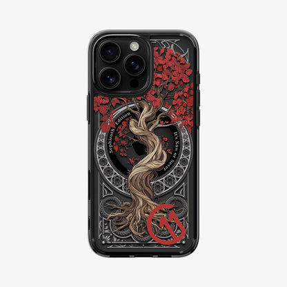 ACS09757 - iPhone 16 Pro Max Case c11 Series Sephiroth Edition (MagFit) showing the back