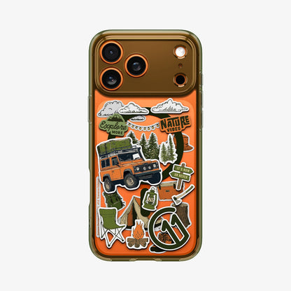 ACS10818 - iPhone 17 Pro c11 Series Traverse Edition (MagFit) showing the back and nature design