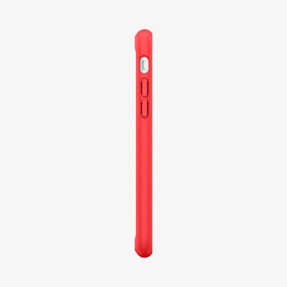 042CS21724 - iPhone SE Ultra Hybrid case in red showing the side