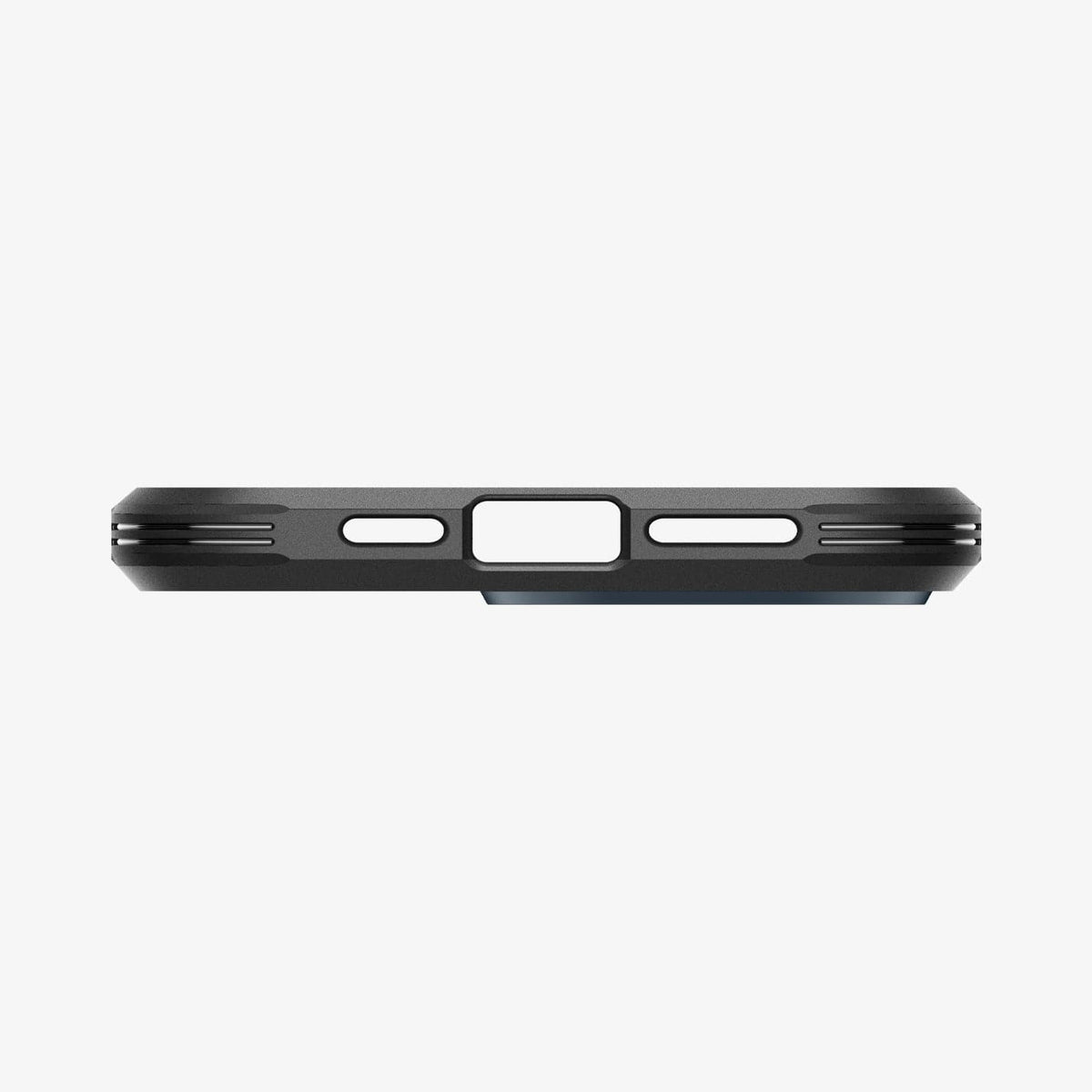 ACS06595 - iPhone 15 Pro Max Case Tough Armor (MagFit) in metal slate showing the bottom