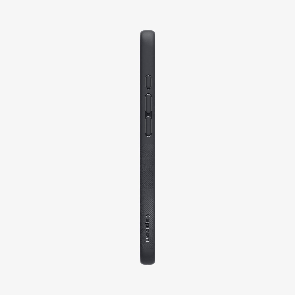 ACS09155 - iPhone 17e Case Nano Pop (MagFit) in Black Sesame showing the side