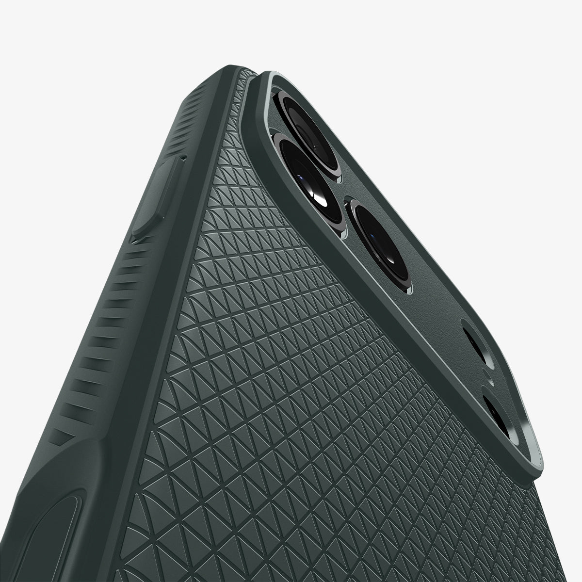 ACS09890 - iPhone 17 Pro Max Liquid Air in Abyss Green showing detail of back and camera