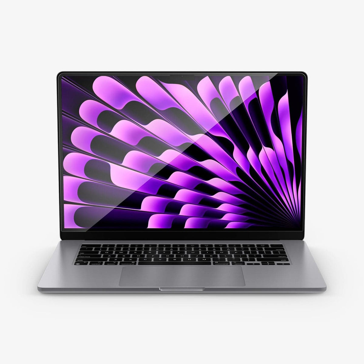 AGL06950 - MacBook Air 15" (2023) Screen Protector GLAS.tR SLIM showing the front