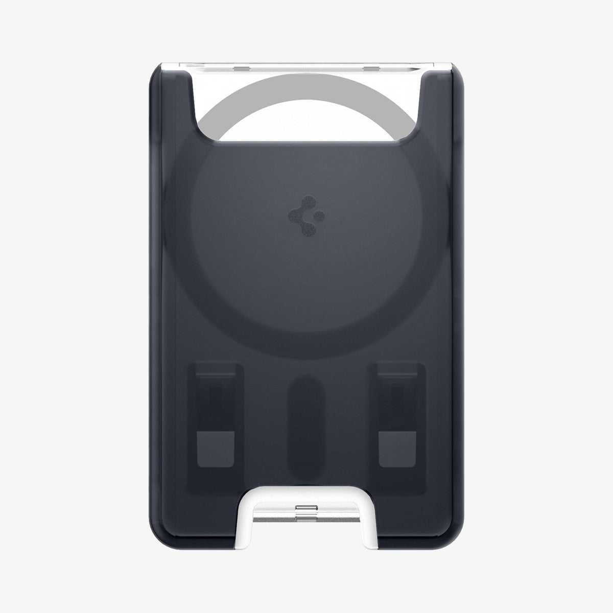 AFA07398 - MagSafe Card Holder Classic C1 (MagFit) in Graphite showing the front
