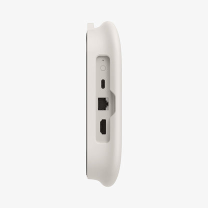 ACS07974 - Google TV Streamer Mount (4K) Silicone Fit in Porcelain showing the back
