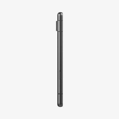 AGL05970 - Pixel 7a Glas.tR EZFit Optik Lens Protector in black showing the side