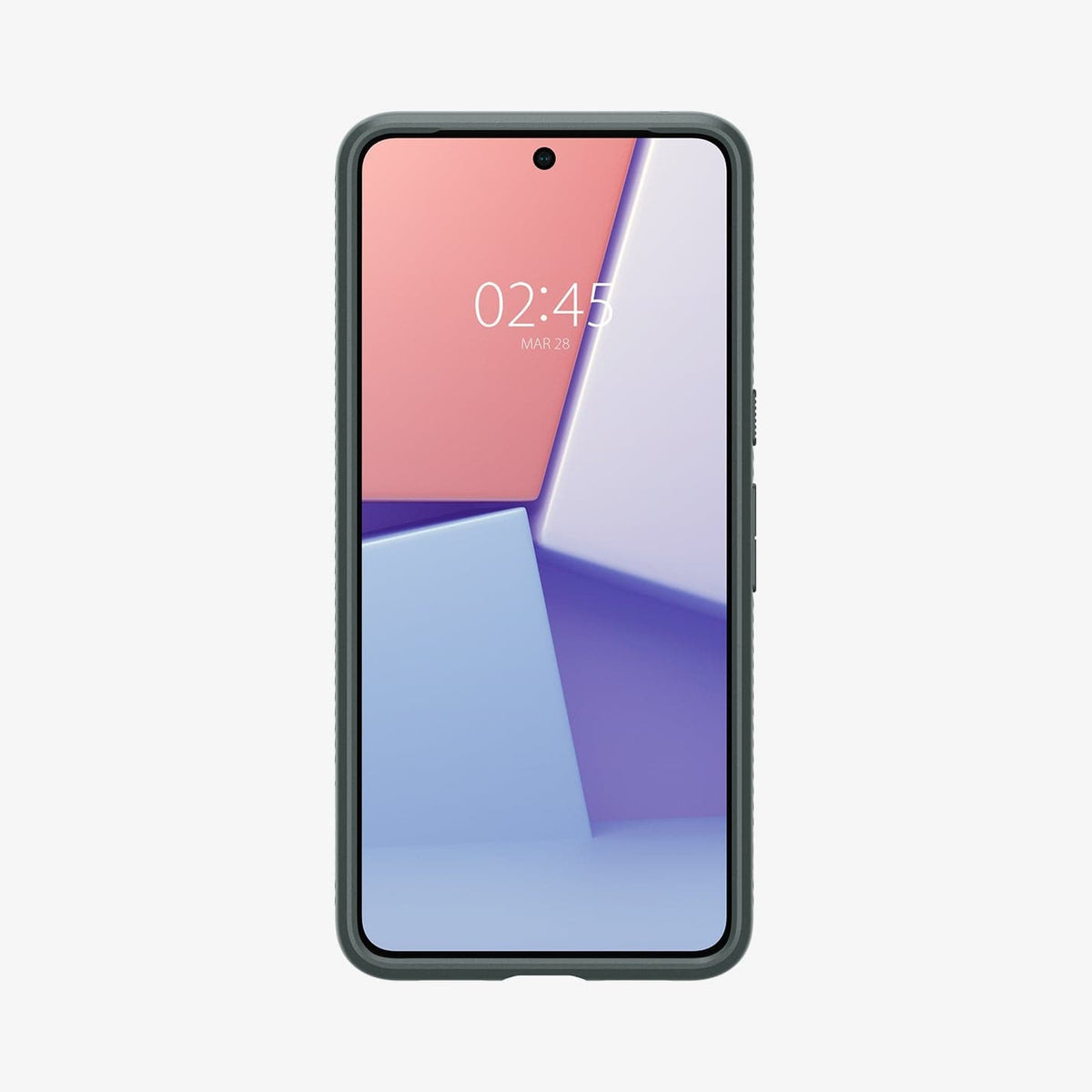 ACS06313 - Pixel 8 Pro Case Liquid Air in Abyss Green showing the front