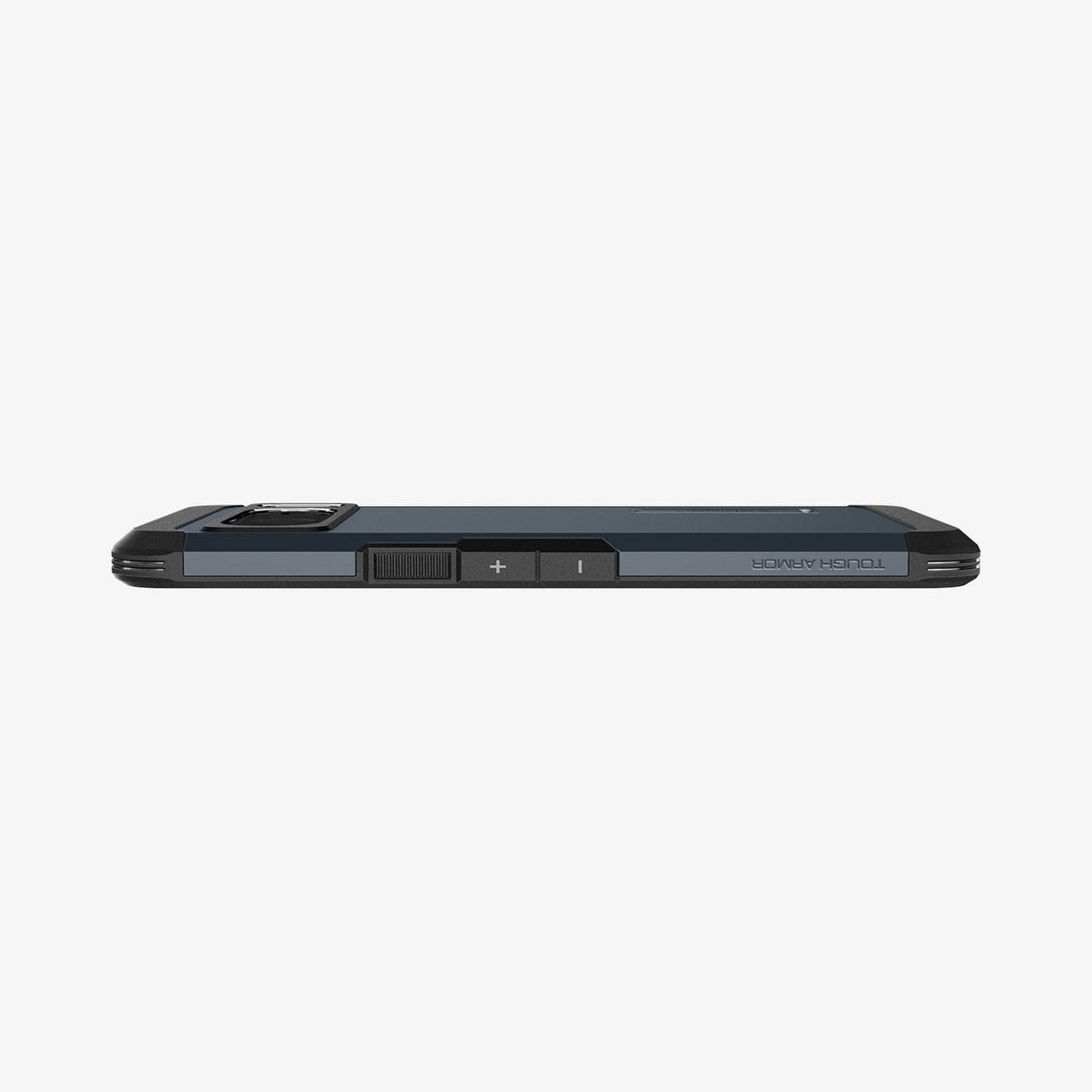 ACS06320 - Pixel 8 Pro Case Tough Armor in metal slate showing the side and partial back