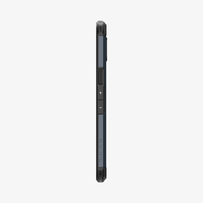ACS06320 - Pixel 8 Pro Case Tough Armor in metal slate showing the side with volume controls
