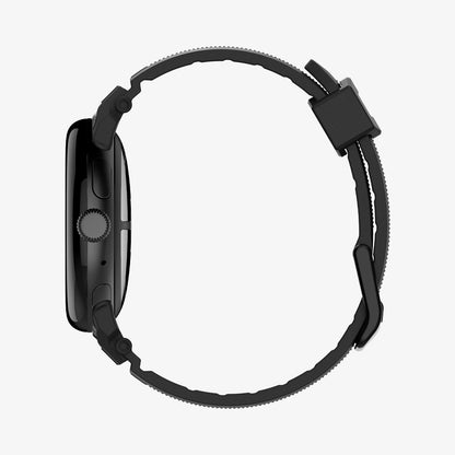 AMP07556 - Pixel Watch 3 (41mm) in Black showing the side