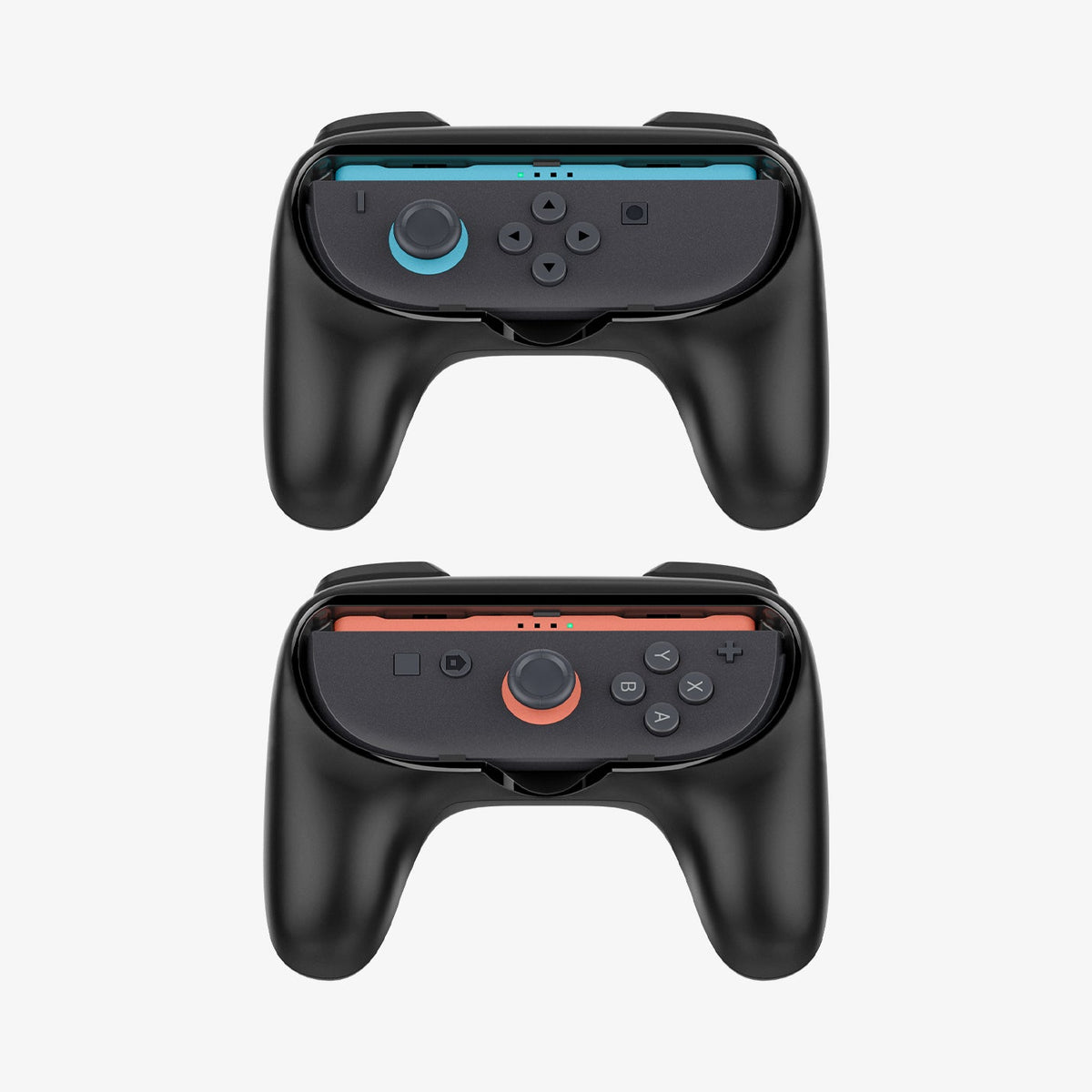 AGP10162 - Nintendo Switch Joy-Con Grip | NS100 in Black showing the front