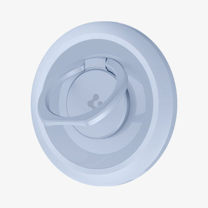 AMP05304 - O-Mag Magnetic Phone Holder (MagFit) in blue showing the front and ring partially extended out