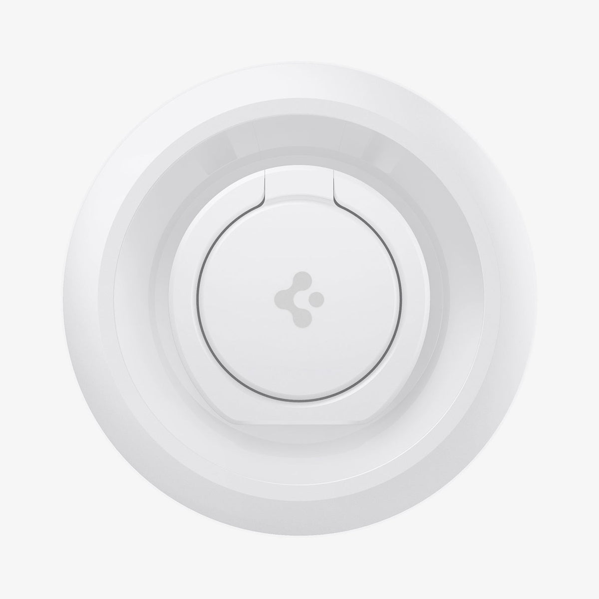 AMP05303 - O-Mag Magnetic Phone Holder (MagFit) in white showing the front
